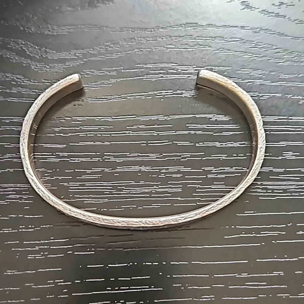 Silver David Yurman bracelet